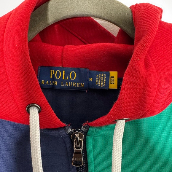 Polo Ralph Lauren Navy Double Knit Logo Hoodie & Jogger Pant Set - Picture 4 of 5